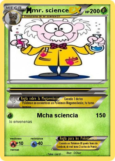 Pokemon mr. science