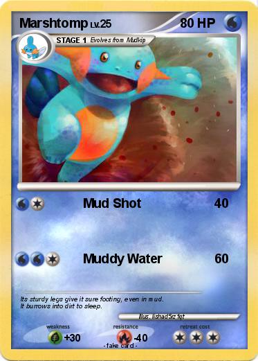 Pokemon Marshtomp