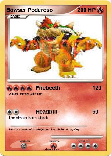 Pokemon Bowser Poderoso