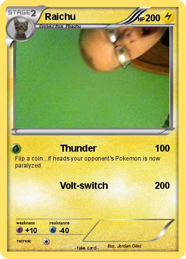 Pokemon Raichu