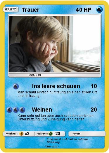 Pokemon Trauer