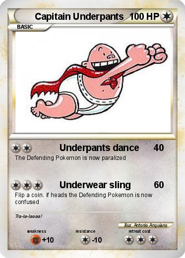 Pokemon Capitain Underpants