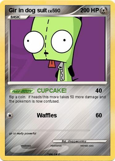 Pokemon Gir in dog suit