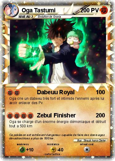 Pokemon Oga Tastumi