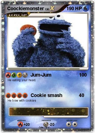 Pokemon Coockiemonster
