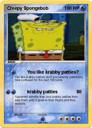 Pokemon Creepy Spongebob