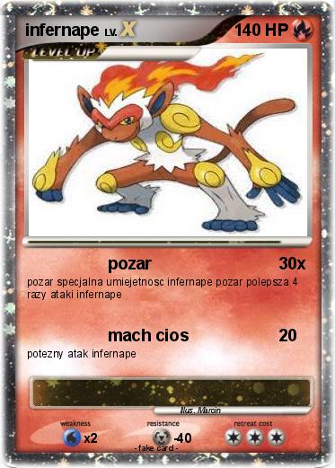 Pokemon infernape