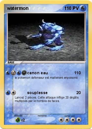Pokemon watermon