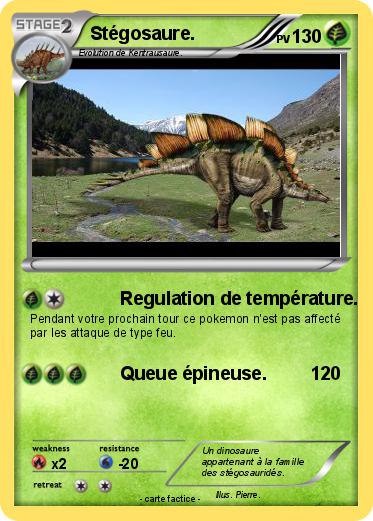 Pokemon Stégosaure.