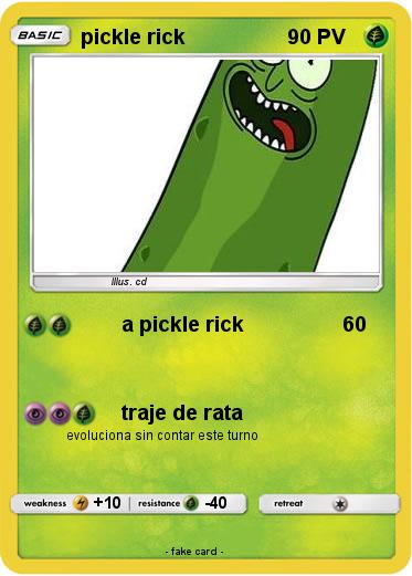 Pokemon pickle rick