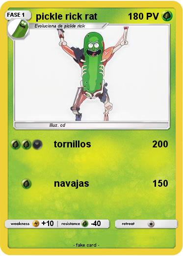Pokemon pickle rick rat