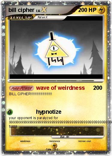 Pokemon bill cipher