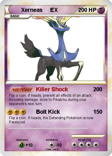 Pokemon Xerneas     EX