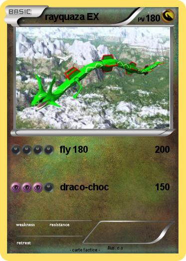 Pokemon rayquaza EX