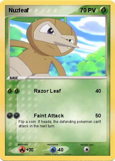 Pokemon Nuzleaf