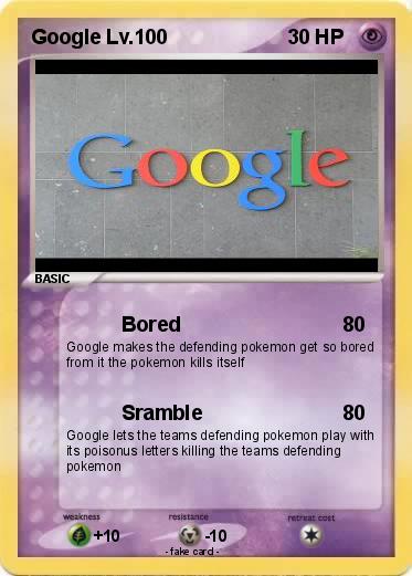 Pokemon Google Lv.100
