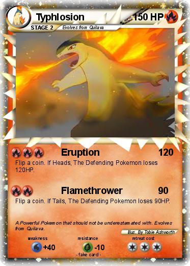 Pokemon Typhlosion