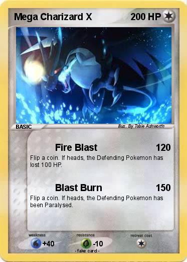 Pokemon Mega Charizard X