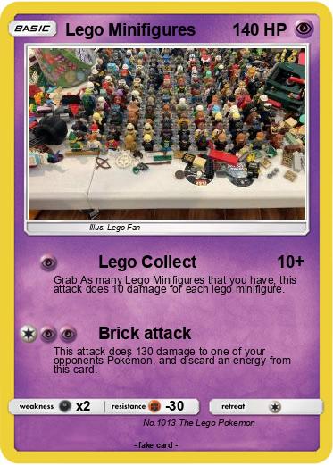 Pokemon Lego Minifigures