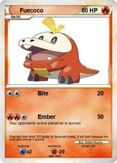 Pokemon Fuecoco