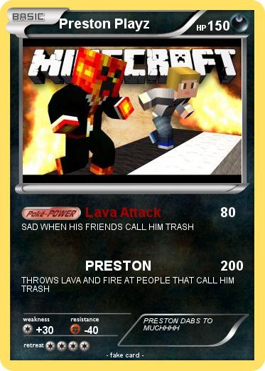 Pokemon Preston Playz