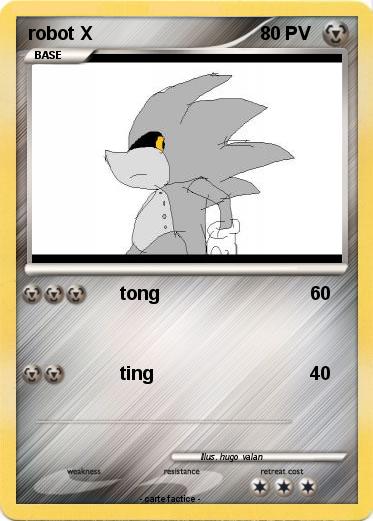 Pokemon robot X