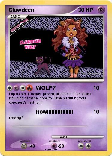 Pokemon Clawdeen