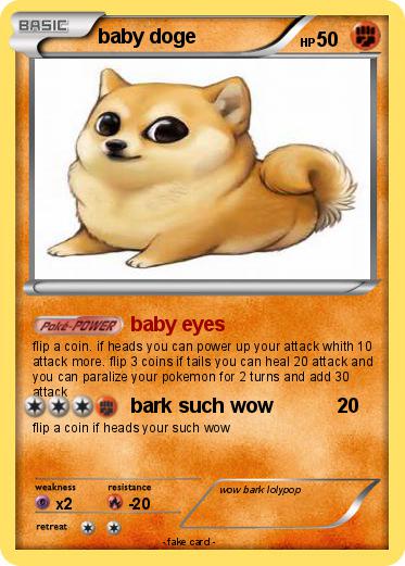 Pokemon baby doge