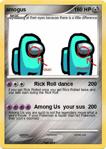 Pokemon amogus