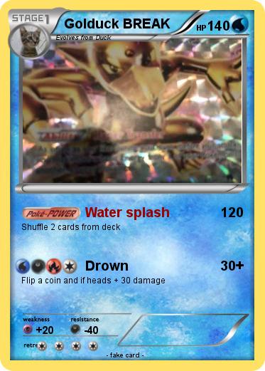 Pokemon Golduck BREAK