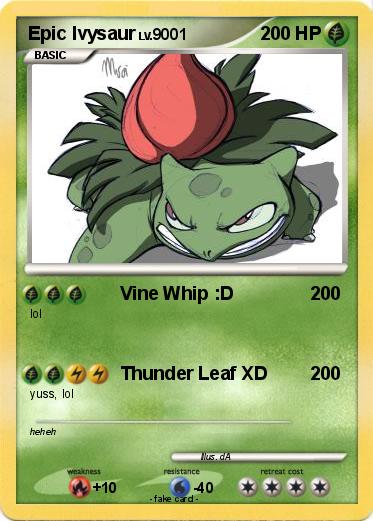 Pokemon Epic Ivysaur