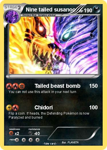 Pokemon Nine tailed susanoo
