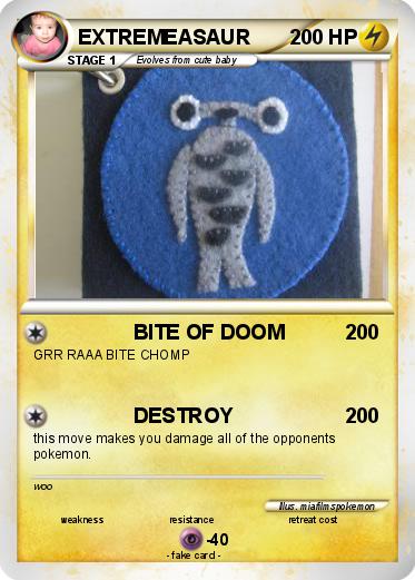 Pokemon EXTREMEASAUR