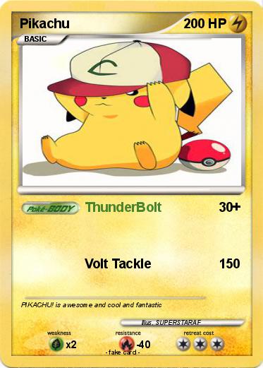 Pokemon Pikachu