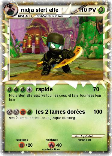 Pokemon nidja stert elfe