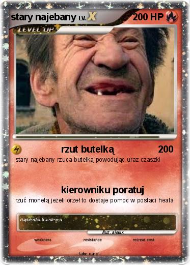 Pokemon stary najebany