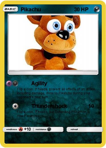 Pokemon freddy plush