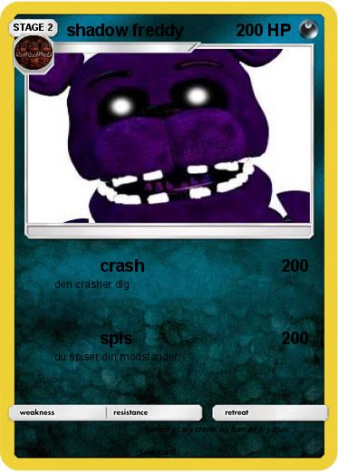 Pokemon shadow freddy