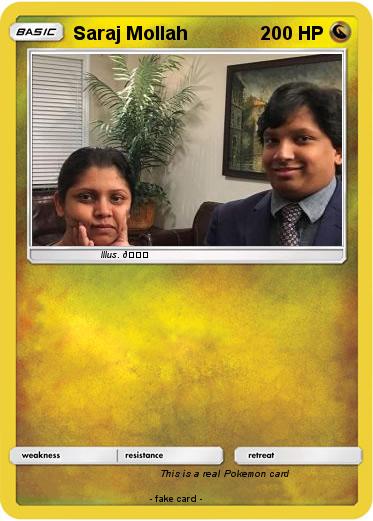 Pokemon Saraj Mollah