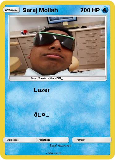 Pokemon Saraj Mollah