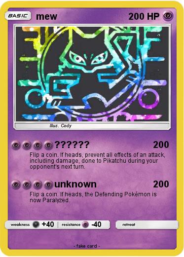 Pokemon mew