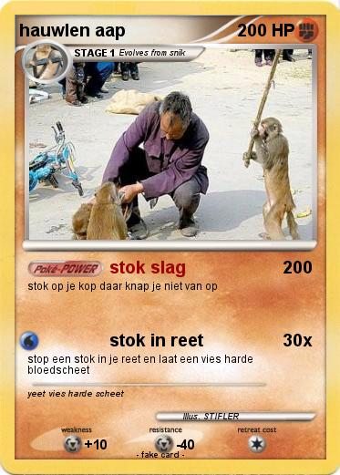 Pokemon hauwlen aap