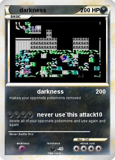 Pokemon darkness