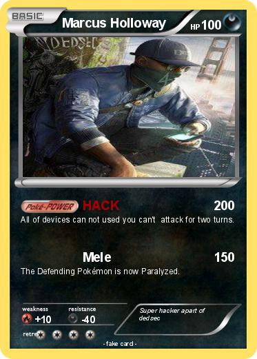 Pokemon Marcus Holloway