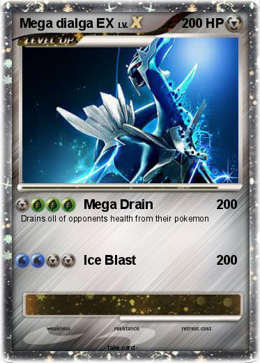 Pokemon Mega dialga EX
