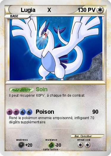 Pokemon Lugia        X