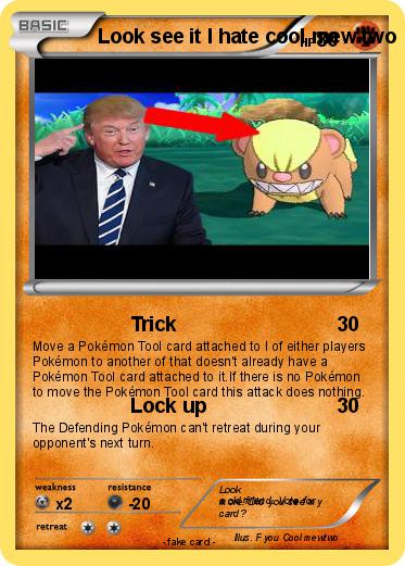 Pokemon Look see it I hate cool mew two