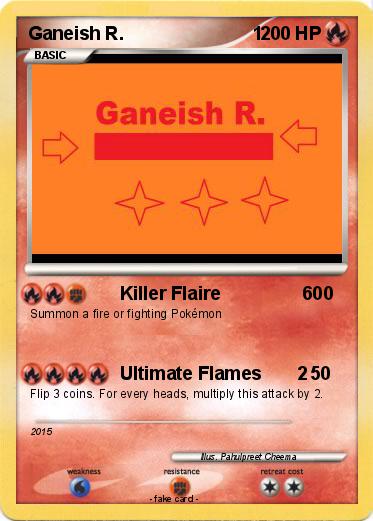 Pokemon Ganeish R.                         1
