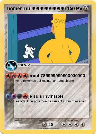 Pokemon homer  nu 9999999999999