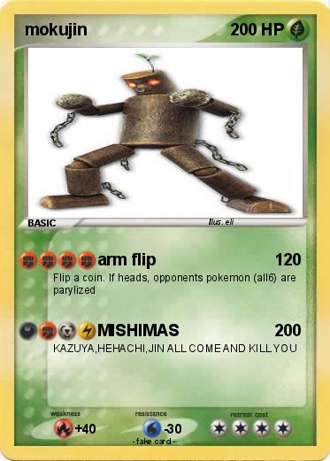 Pokemon mokujin